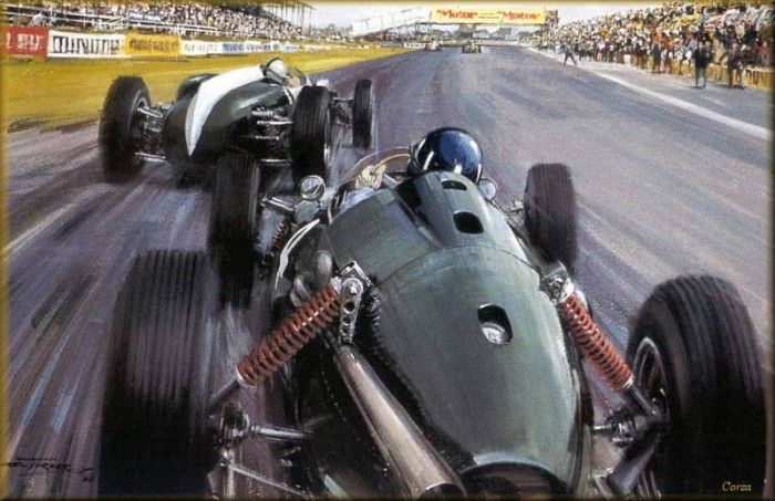 CorsaScan 015 Backside Graham Hill 1960. , 