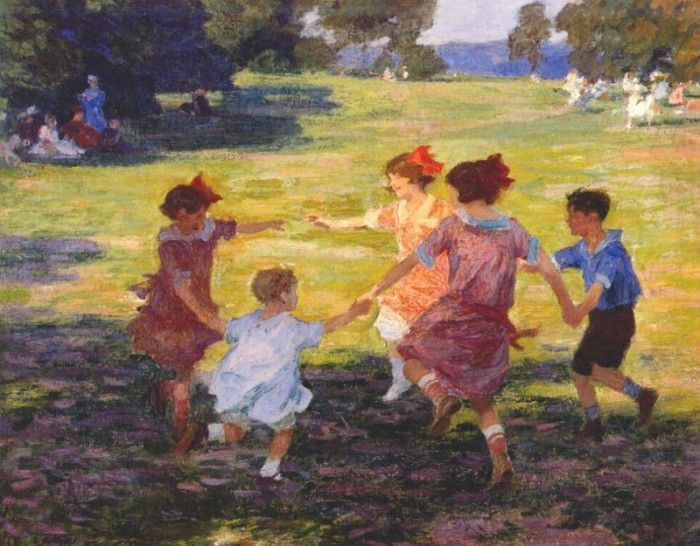 potthast ring around the rosie c1910-15. ,  