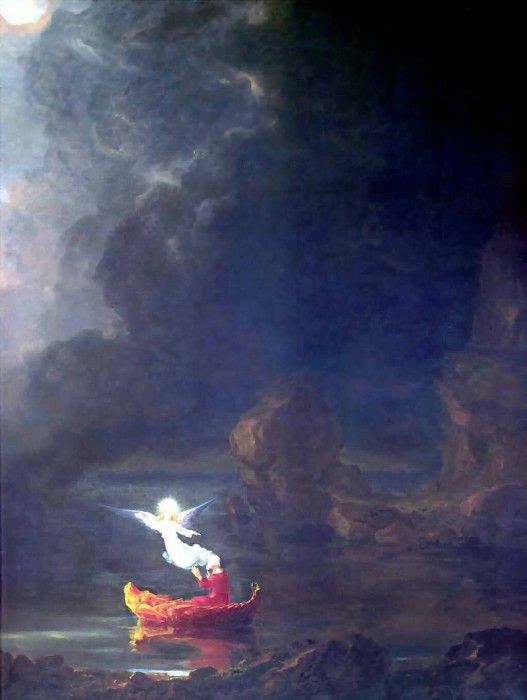 hudson rv sc csg019b the voyage of life old age-thomas cole. , 