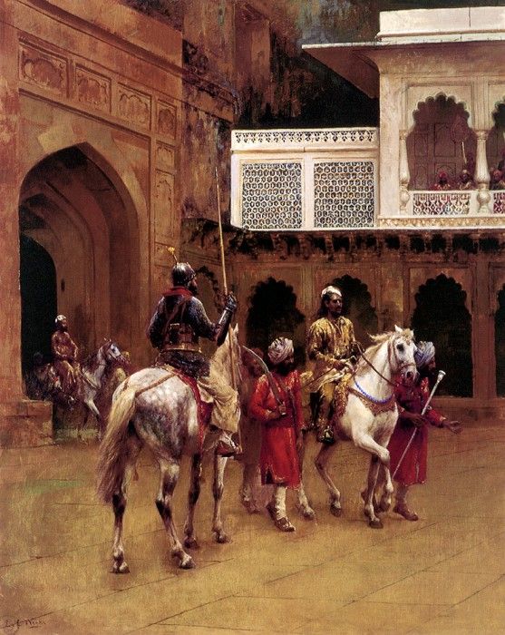 Weeks Edwin Indian Prince Palace Of Agra. ,  