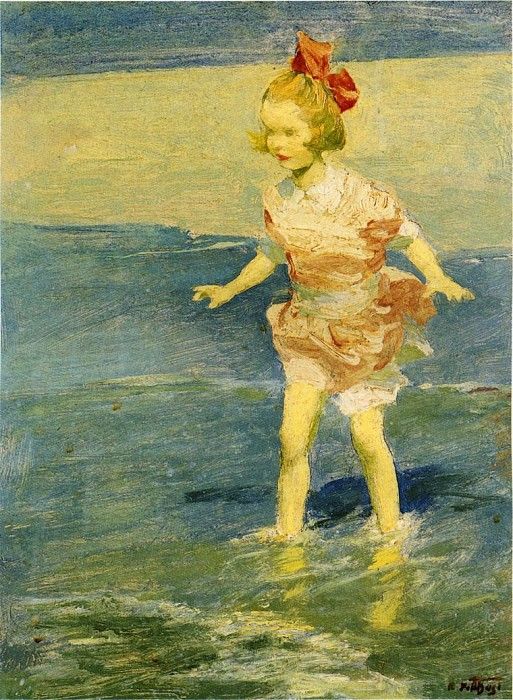 Pothast Edward In the Surf. ,  