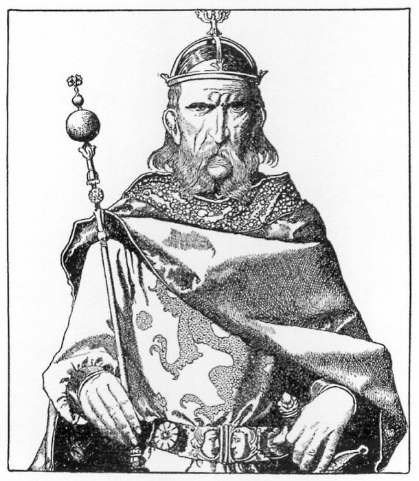 cr HowardPyle-04-UtherPendragon. , 