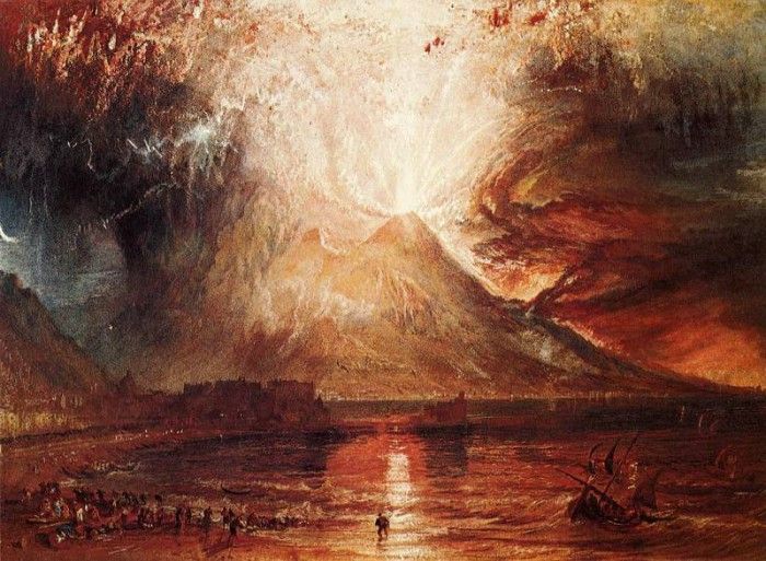 Turner Joseph Mallord William Eruption of Vesuvius. ������, ������ ������ �������