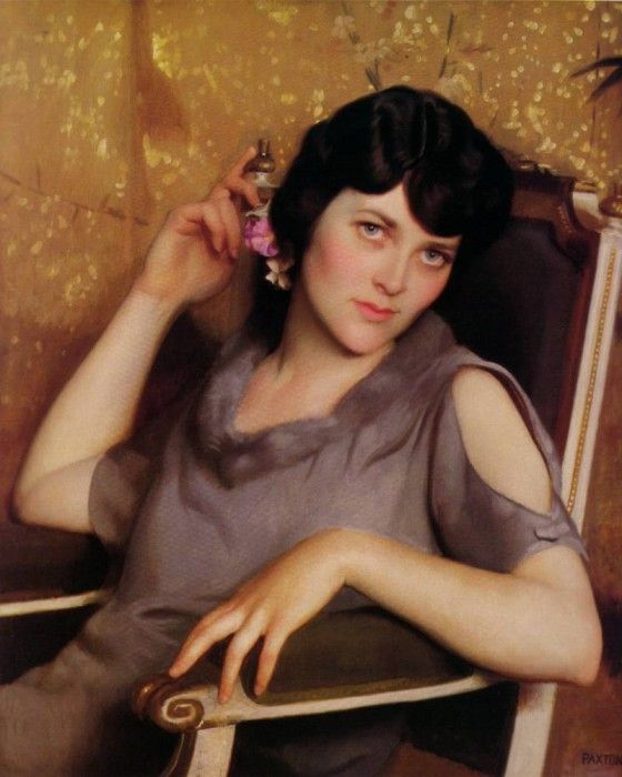 WilliamPaxton PrettyGirlorIdleness 1926. ,  