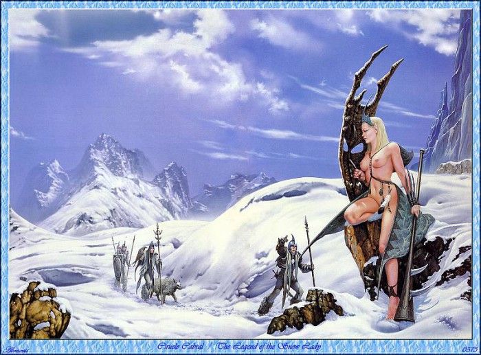 Ciruelo Cabral - The Legend Of The Snow Lady (Abraxsis)
