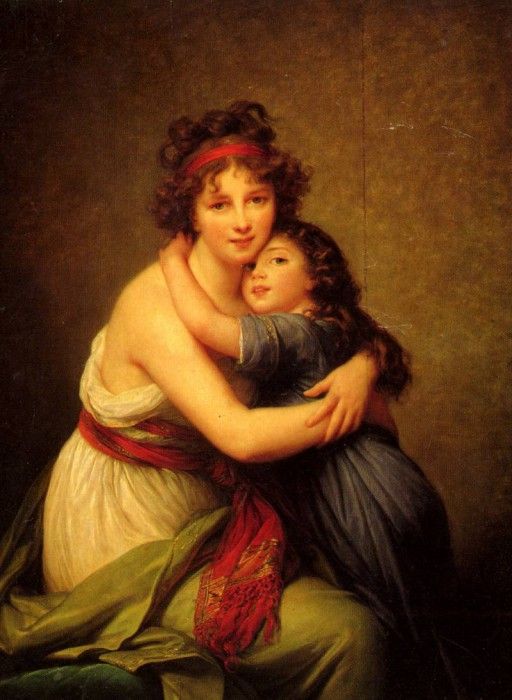 Vigee Lebrun Elisabeth Louise Madame Vigee Lebrun Et Sa Fille2.  ,  