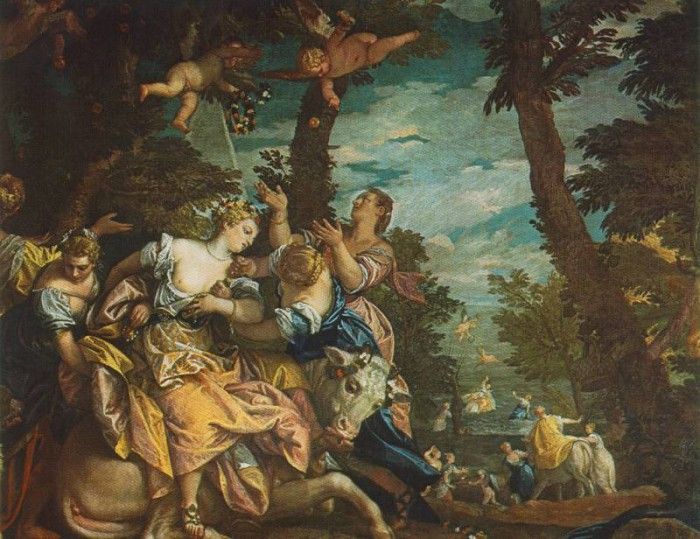 VERONESE THE RAPE OF EUROPE, VENEDIG. ��������, �����
