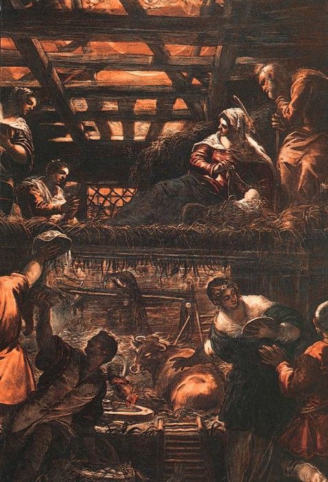 Tintoretto The Adoration of the Shepherds. , 