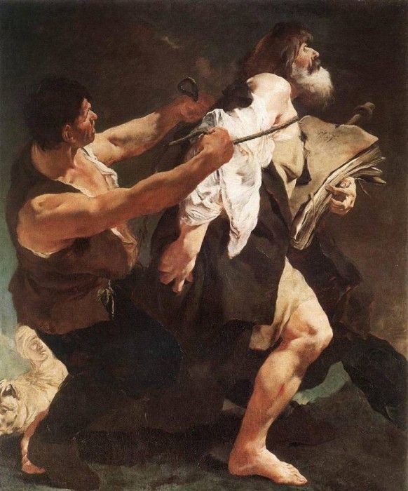 PIAZZETTA Giovanni Battista St James Brought To Martyrdom. Piazzetta,  