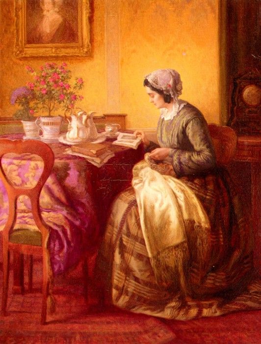 Schuster Karl Maria At Breakfast. ,  
