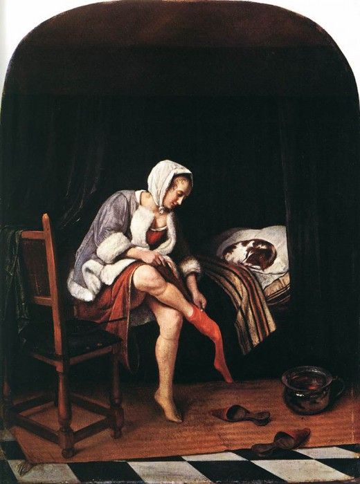 STEEN Jan The Morning Toilet 1665. , 