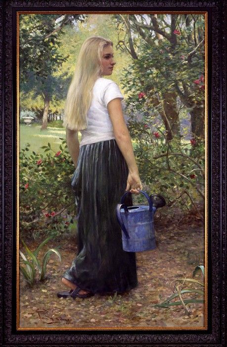 Banks Allan Watering Girl. ,  R