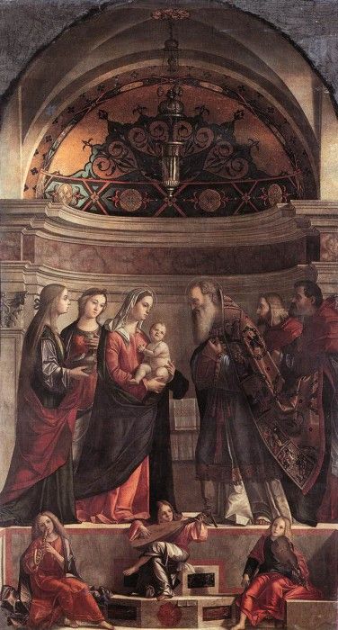 Carpaccio Presentation of Jesus in the Temple. , 