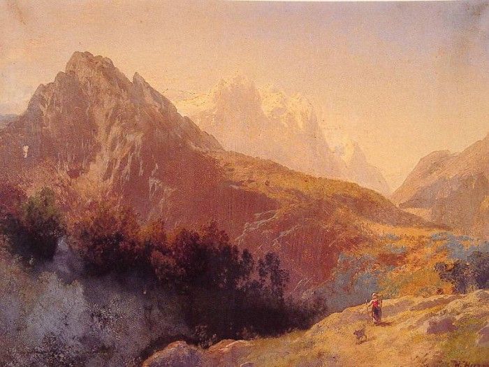 In the Alps. , 