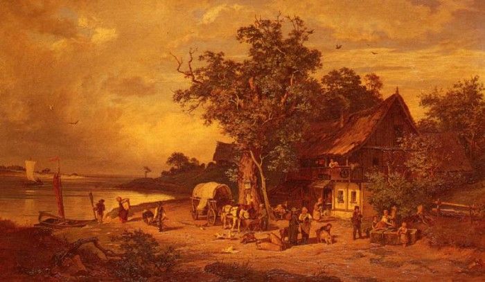 Schuster Rudolph Heinrich The Inn At The Estuary. ,  Rudolphe