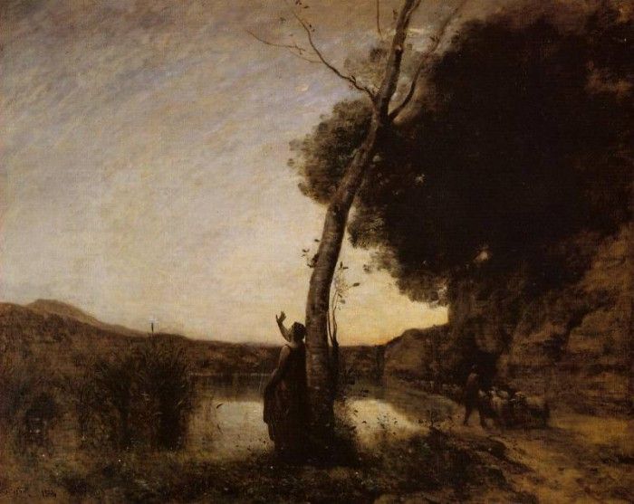 Corot The Evening Star. , --