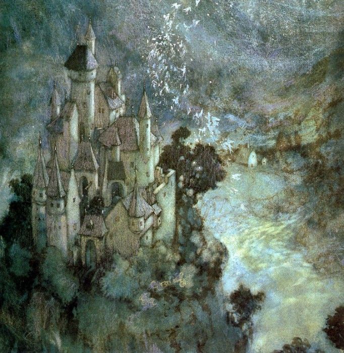 Dulac, Edmund - Nocturnal Spires (end. , 