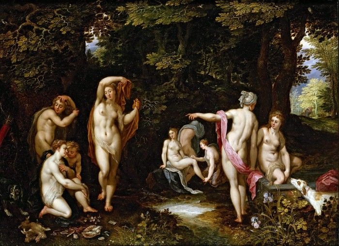   . 1595. 2636.   [Diana And Actaeon]. ,   (1568-1625)