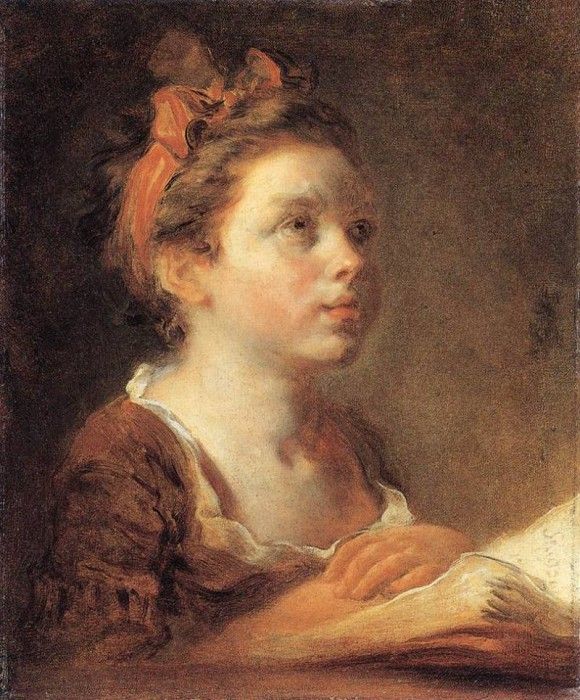 Fragonard A Young Scholar. 