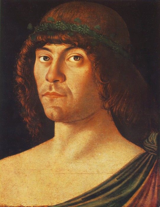 BELLINI,G. PORTRAIT OF A HUMANIST, CIVICHE RACCOLTE DARTE, . , 