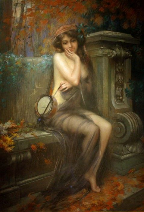 The Muse Of Autumn. Enjolras, Delphin