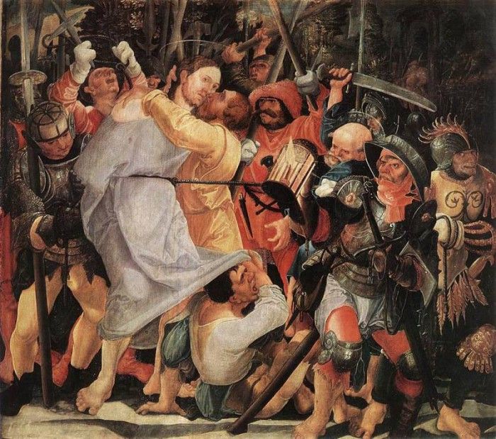 HUBER Wolf The Capture of Christ. , 