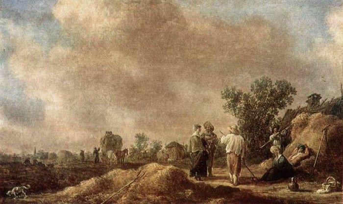 Goyen Jan van Haymaking. ,  