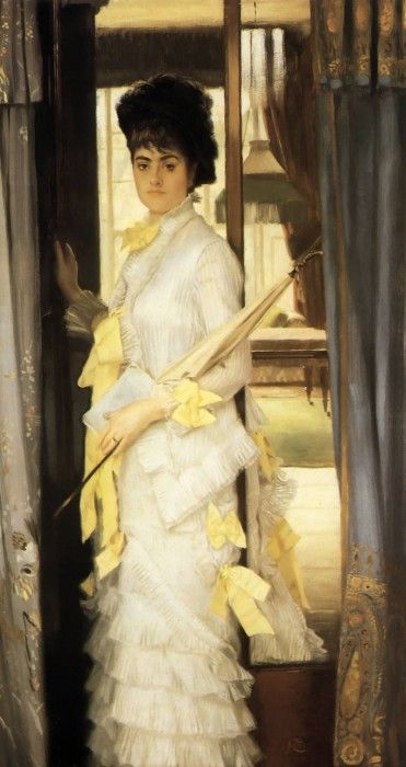 Portrait of Miss Lloyd. Tissot Jacques Joseph