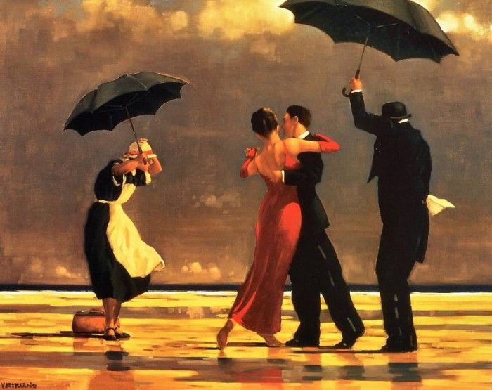 Jack Vettriano - The Singing Butler, De.  