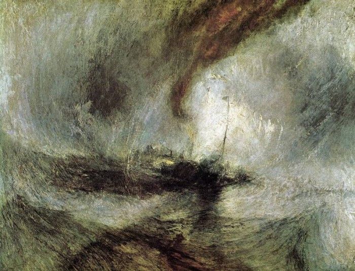 Turner Joseph Mallord William Snow Storm Steam Boat off a Harbour-s Mouth. ,   
