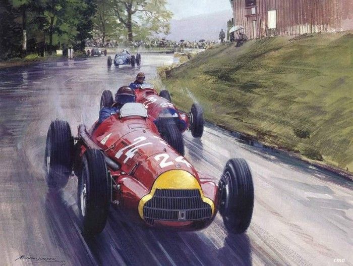 Cmamtcl 004 fangio and farina fight for the lead. , 