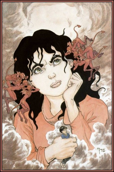 Kaluta Michael-The Books Of Magic#56-D50-VV054. Kaluta, 