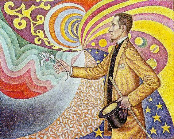 Signac Against the Enamel of a Background Rhythmic with Beat. , 