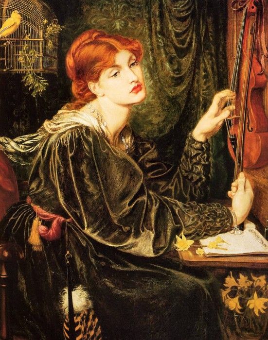 Rossetti, Dante Gabriel - Veronica Veronese (end. ,  