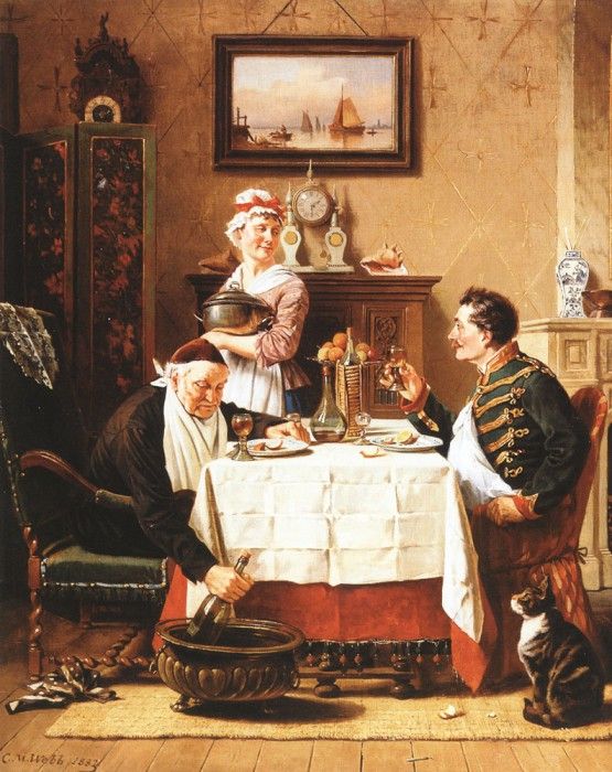 A Satisfying meal. , 