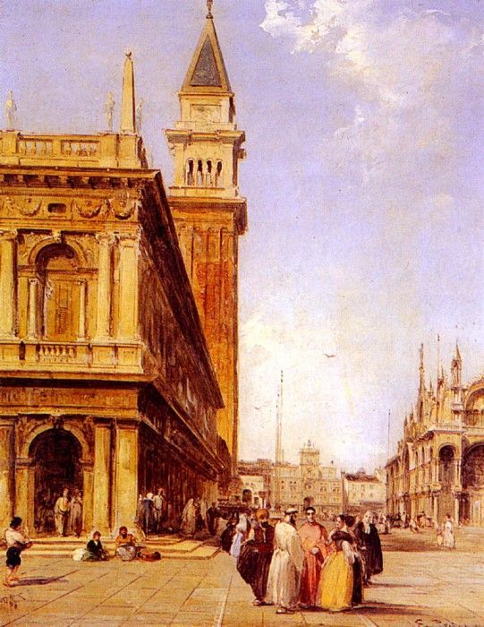 Pritchett Edward St Marks Square  Venice. , 