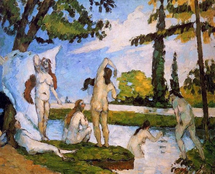 Cezanne Paul The bathers Sun. , 