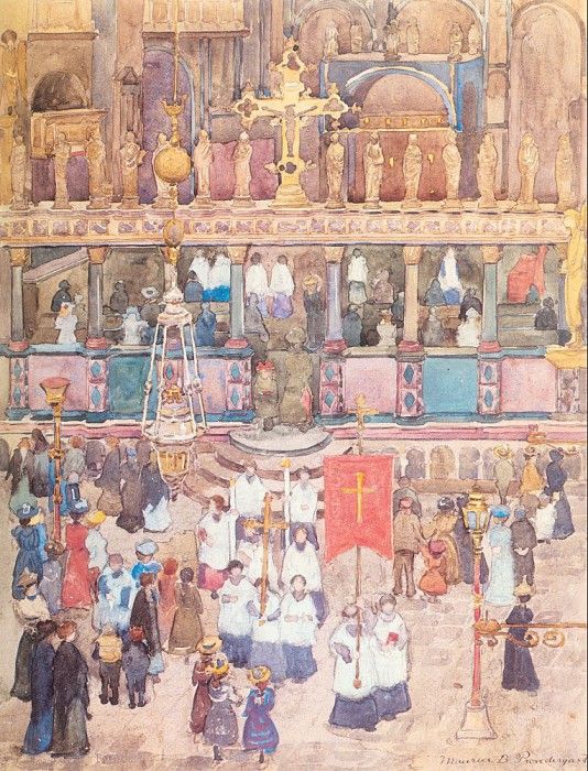 Prendergast Easter Procession St. Mark-s. , 