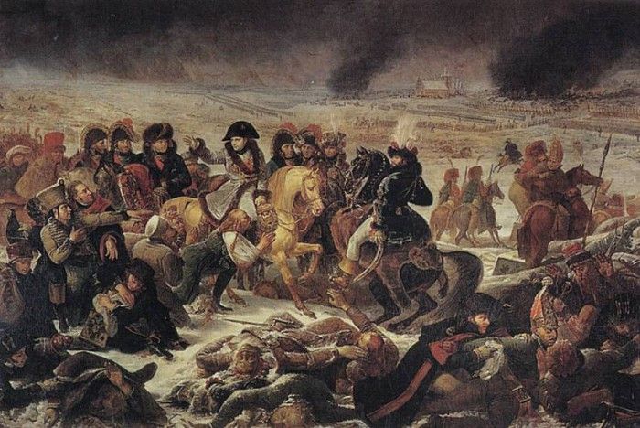 Gros Jean Antoine Napoleon on the battlefield of Eylau. , -