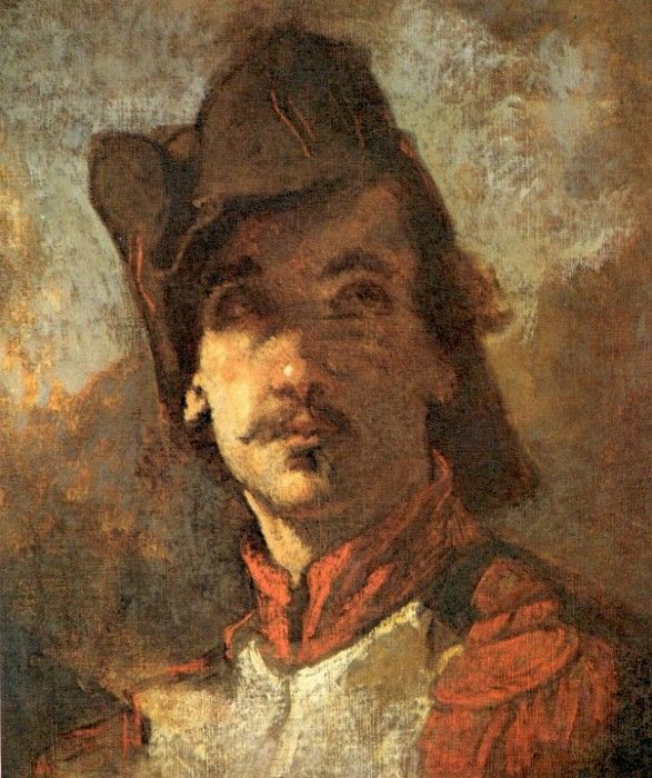 French Volunteer (study for the Enrollment). Couture, Thomas
