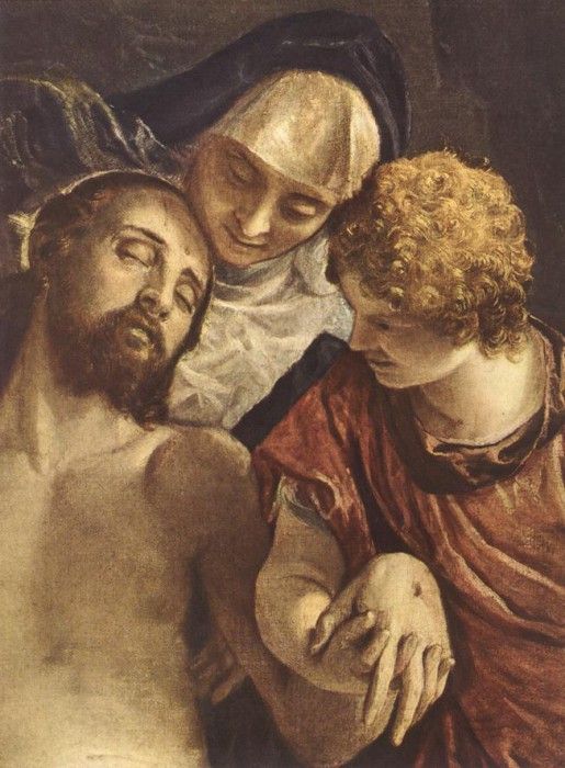 Veronese Pieta detail1. , 