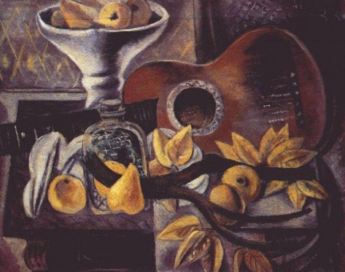 shevchenko still life with guitar 1933. 