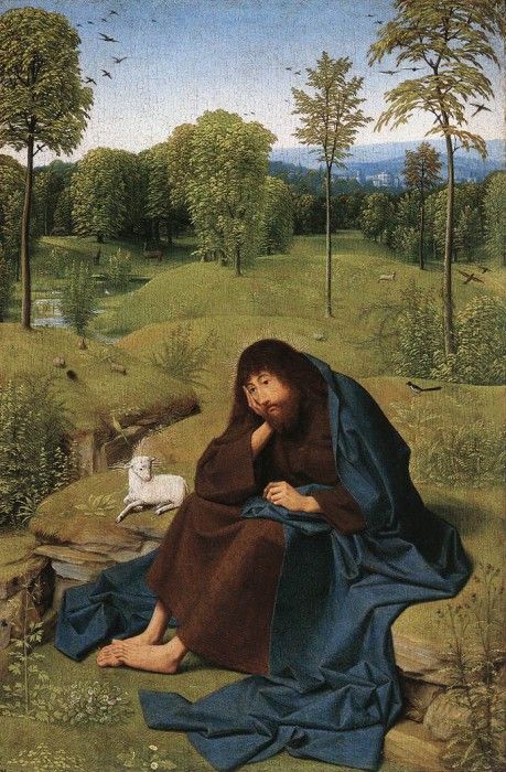 GEERTGEN tot Sint Jans John The Baptist In The Wilderness. Sint,   Geertgen