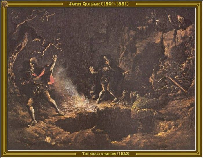 John Quidor-The Gold Diggers (1832) Po Amp 035. Quidor, 
