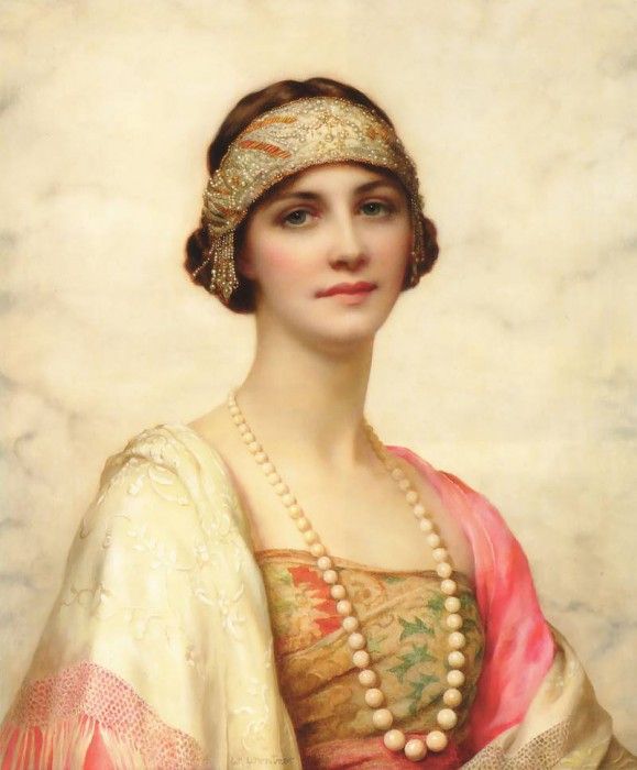 An Elegant Beauty. Wontner,  