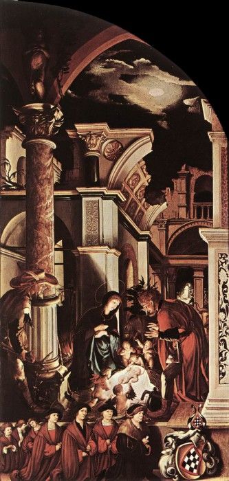 Holbien the Younger The Oberried Altarpiece (right wing).   