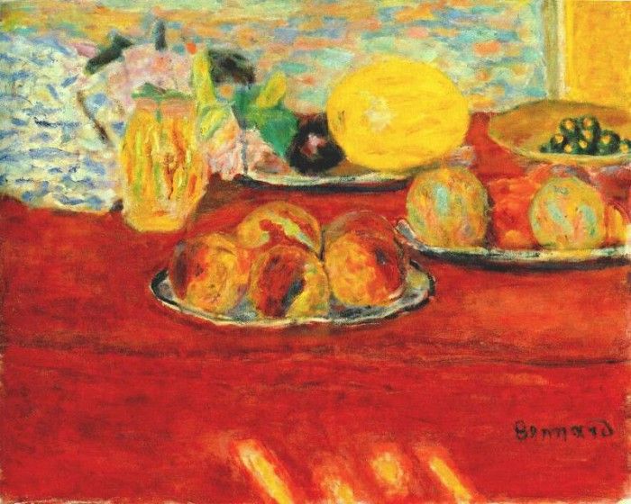 bonnard still life with melon 1941.  