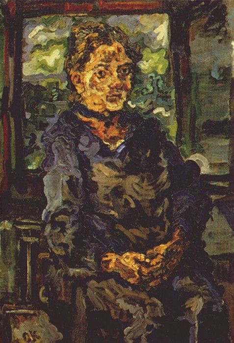 kokoschka portrait of the artists mother 1917. , 