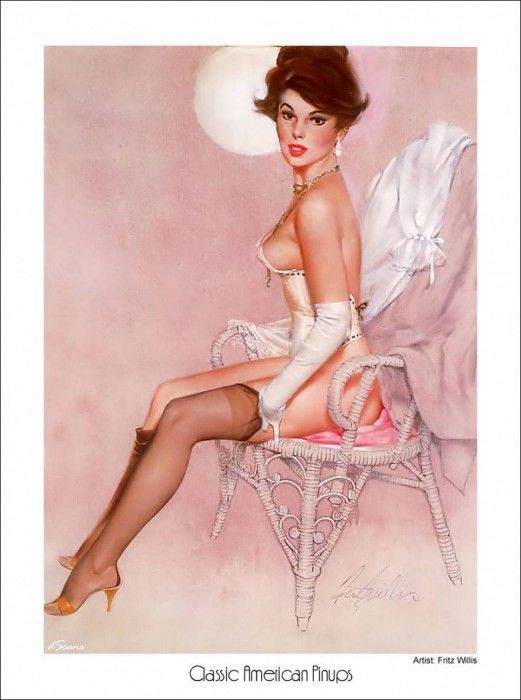 ds american pinups39 fritz willis. , 