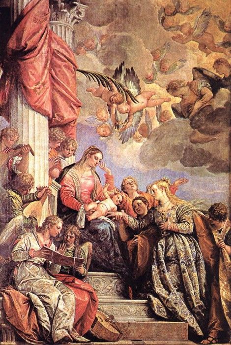Veronese The Marriage of St Catherine. , 